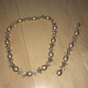 Necklace and bracelet